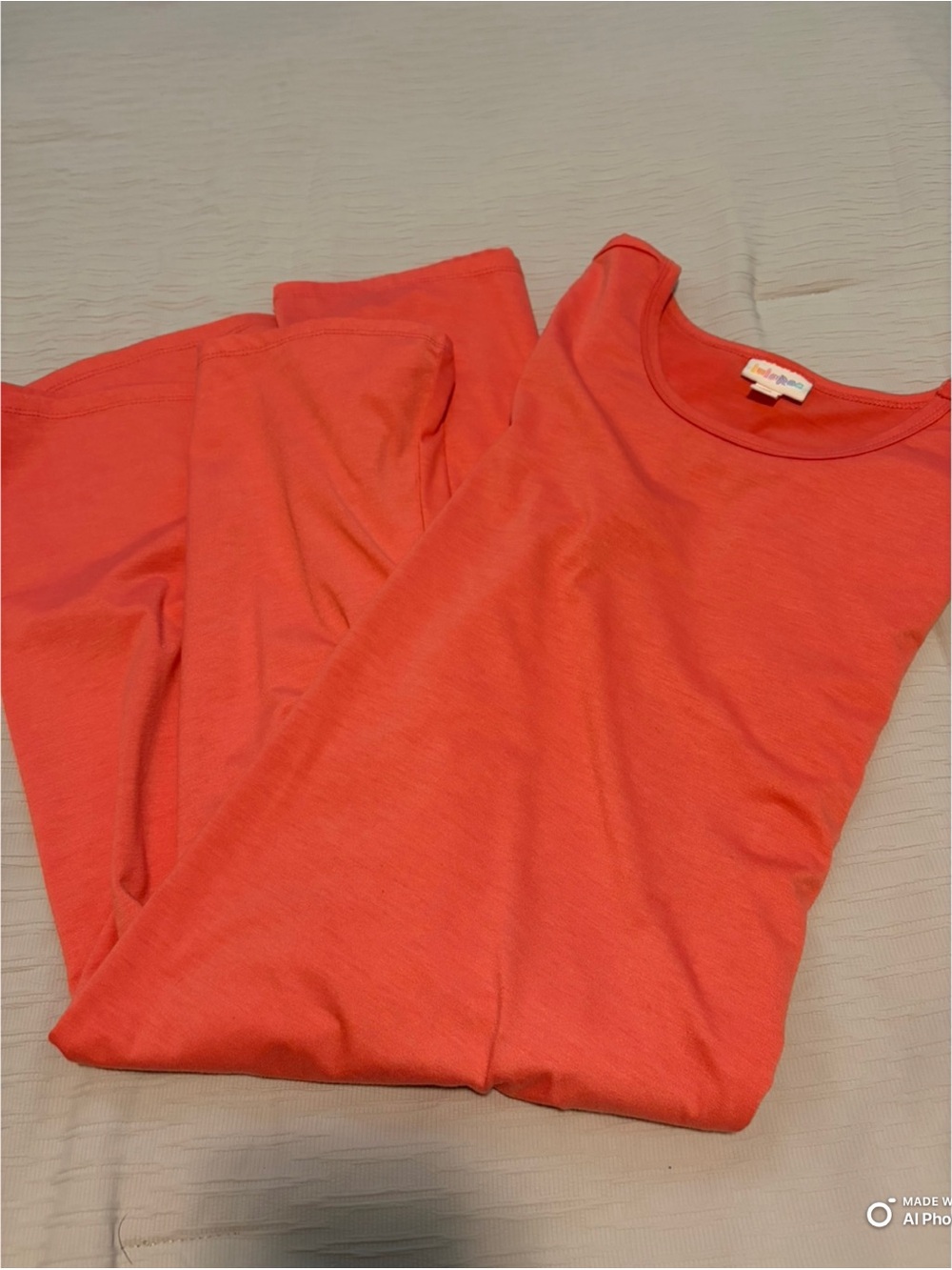 Lularoe - Pink Short Sleeve - Short Dress